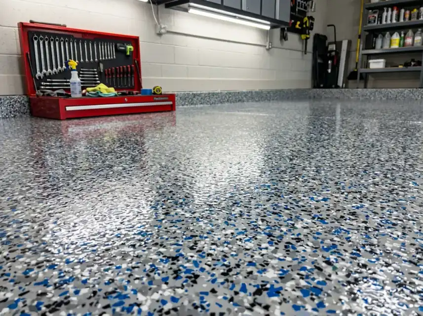 Floor Shield of South West FL Polyaspartic floor coating system