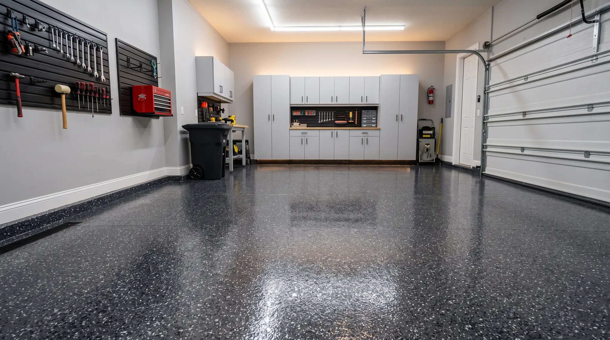 Floor coating background