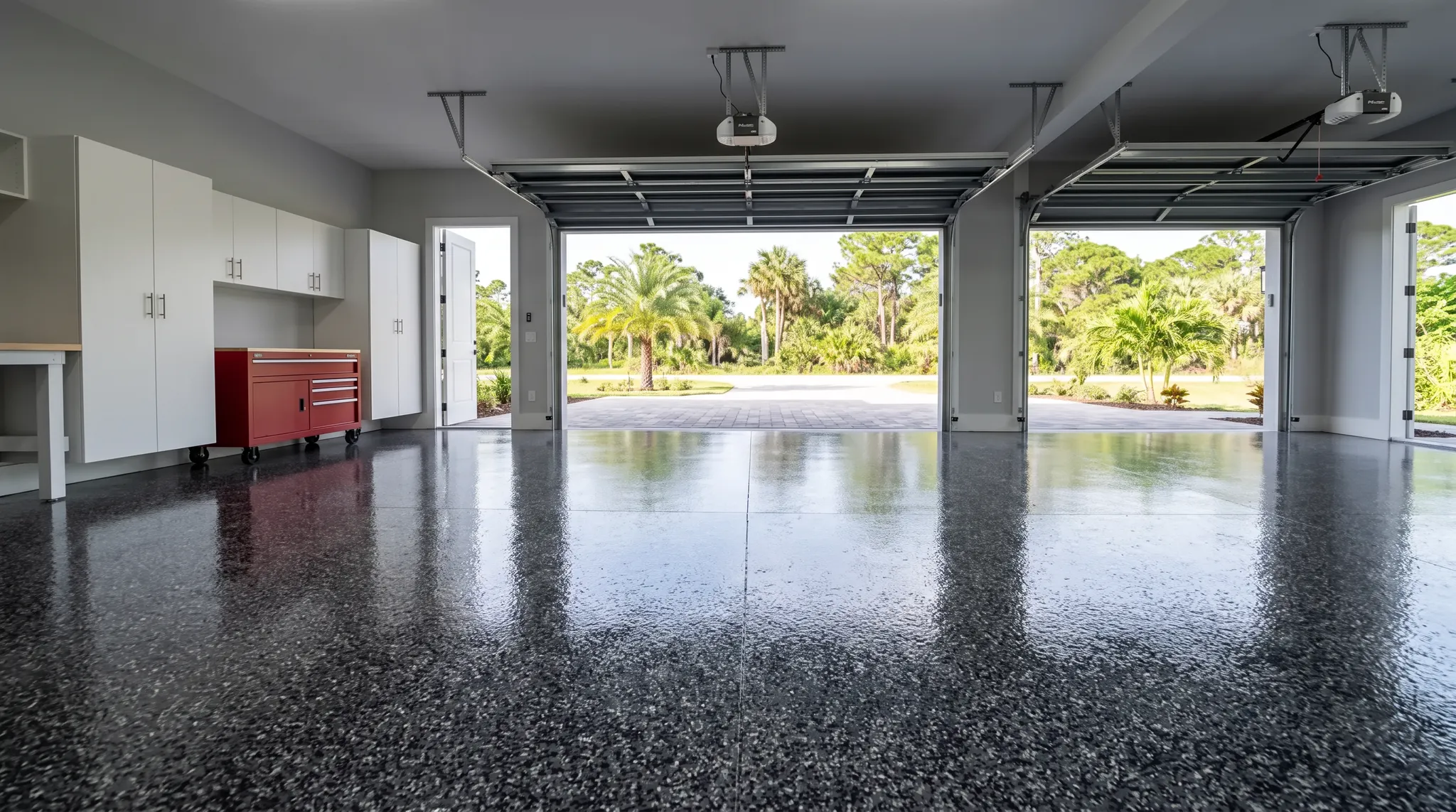 Floor coating background