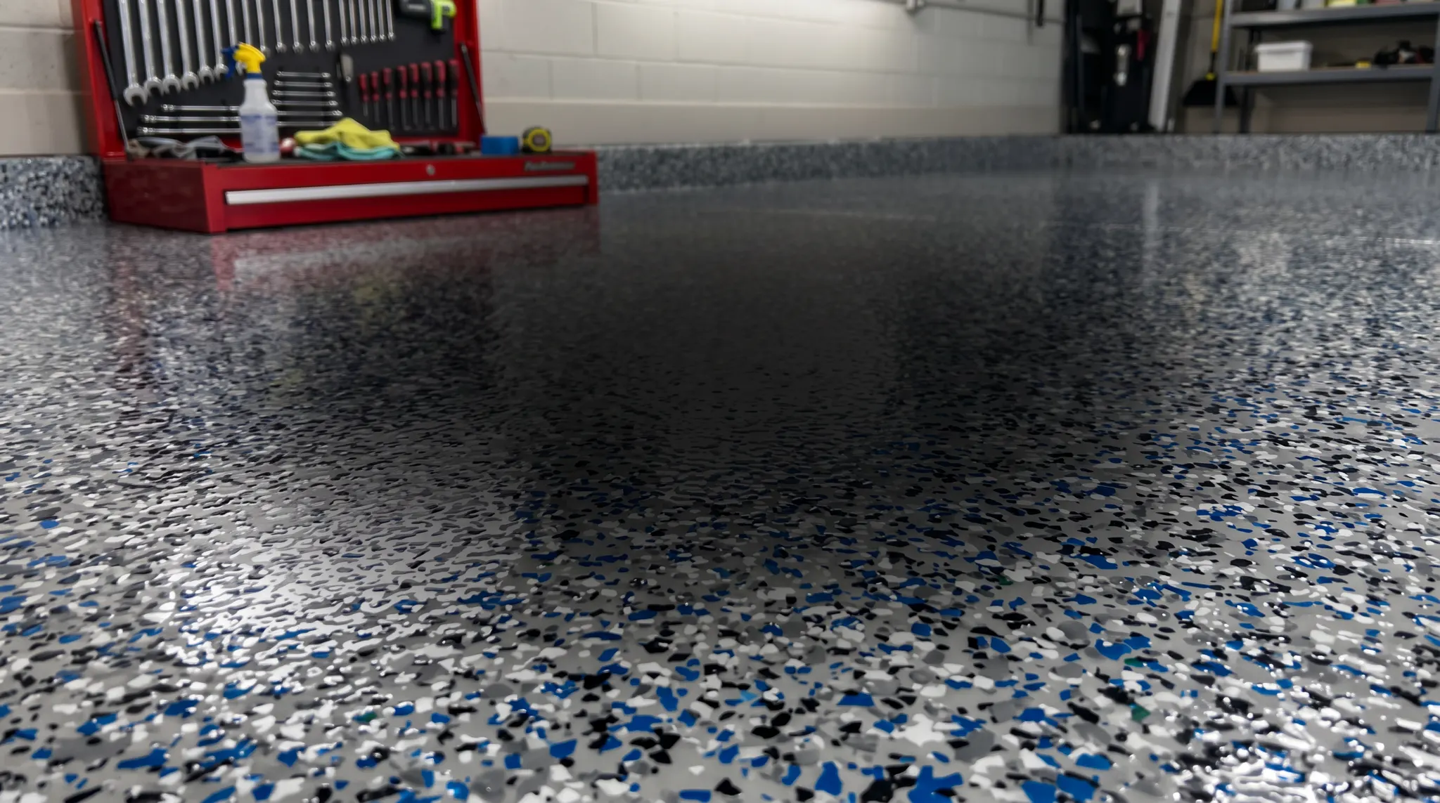 Floor coating background