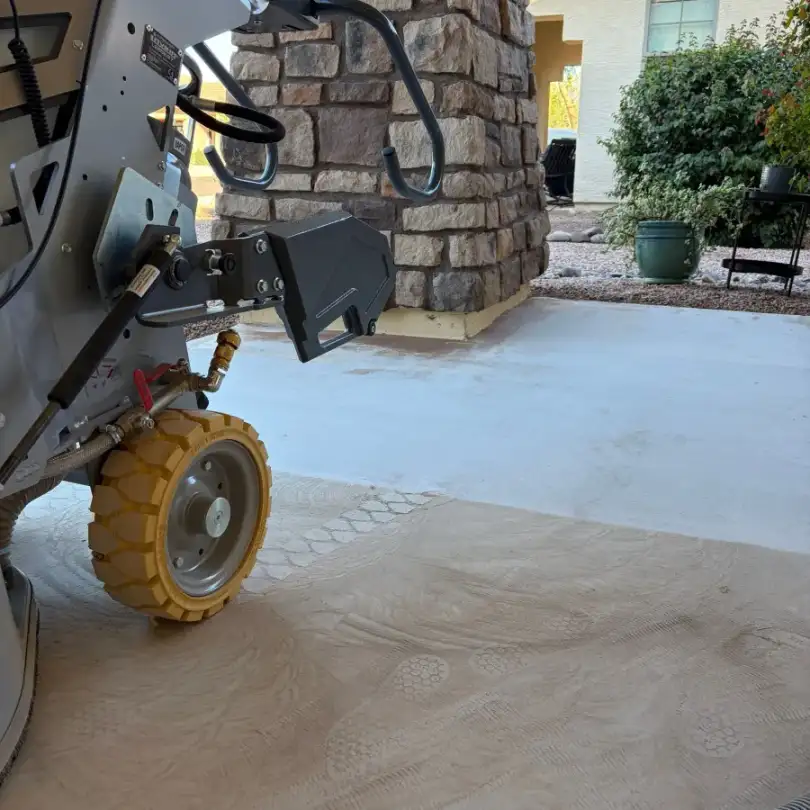Driveway coating preparation