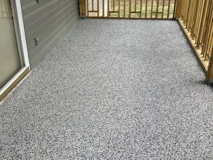 Polyaspartic patio coating in Southwest Florida