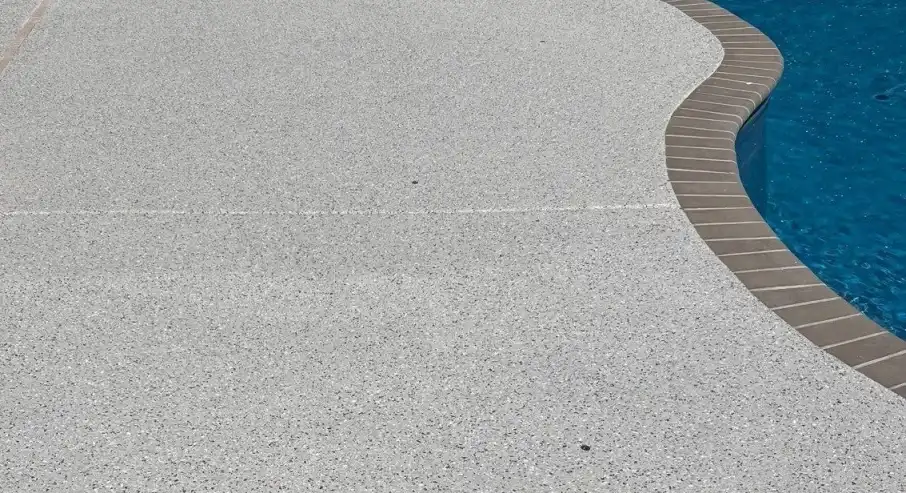 Slip-resistant pool deck coating by Floor Shield of SWFL